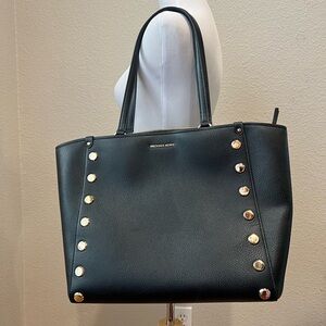 Michael Kors Holly Large Black Tote Bag